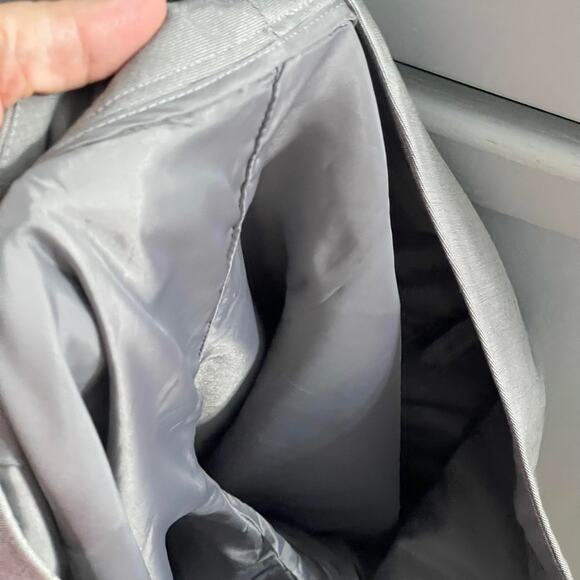 Larry Levine slacks pants women's size 18 gray lined work career wear trousers - Picture 5 of 15